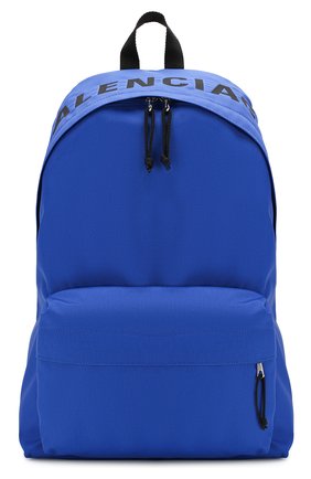 Мужской текстильный рюкзак wheel BALENCIAGA синего цвета по цене 61750 руб., арт. 507460/HPG1X | Фото 1 Мужской текстильный рюкзак wheel BALENCIAGA синего цвета, арт. 507460/HPG1X | Фото 1