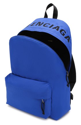 Мужской текстильный рюкзак wheel BALENCIAGA синего цвета по цене 61750 руб., арт. 507460/HPG1X | Фото 4 Мужской текстильный рюкзак wheel BALENCIAGA синего цвета, арт. 507460/HPG1X | Фото 4