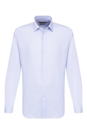 Мужская хлопковая сорочка CORNELIANI голубого цвета по цене 22500 руб., арт. 84P010-9811269/00 | Фото 1 Мужская хлопковая сорочка CORNELIANI голубого цвета, арт. 84P010-9811269/00 | Фото 1
