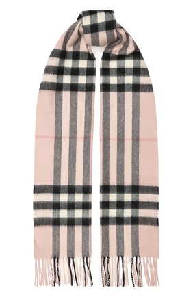 Мужские кашемировый шарф BURBERRY розового цвета по цене 34100 руб., арт. 8015525 | Фото 1 Мужские кашемировый шарф BURBERRY розового цвета, арт. 8015525 | Фото 1