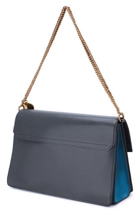 Женская сумка gv3 medium GIVENCHY серого цвета по цене 150500 руб., арт. BB501DB033 | Фото 3 Женская сумка gv3 medium GIVENCHY серого цвета, арт. BB501DB033 | Фото 3