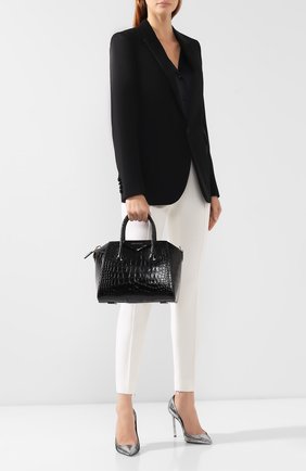 Женская сумка antigona small GIVENCHY черного цвета по цене 147500 руб., арт. BB500CB0LK | Фото 2 Женская сумка antigona small GIVENCHY черного цвета, арт. BB500CB0LK | Фото 2