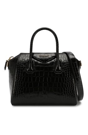 Женская сумка antigona mini GIVENCHY черная цвета, арт. BB500CB0LK купить в ЦУМ | Фото №6 Сумка Antigona mini Givenchy черная цвета | Фото №6