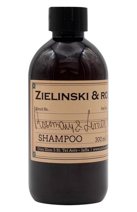Женский шампунь rosemary & lemon, neroli ZIELINSKI&ROZEN бесцветного цвета по цене 1960 руб., арт. 4627153150299 | Фото 1 Женский шампунь rosemary & lemon, neroli ZIELINSKI&ROZEN бесцветного цвета, арт. 4627153150299 | Фото 1