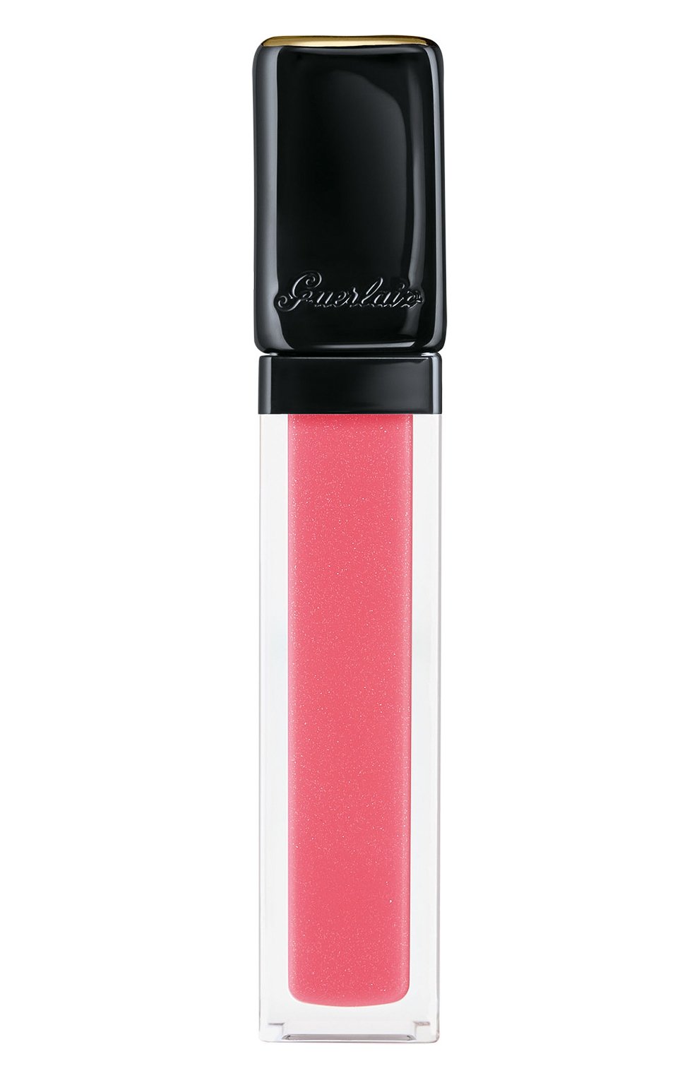 Женская жидкая глянцевая помада для губ kisskiss, оттенок l363 золотая роза GUERLAIN бесцветного цвета, арт. G042952 | Фото 1