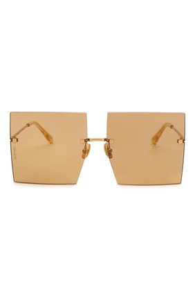 Женские солнцезащитные очки JACQUEMUS коричневого цвета по цене 24200 руб., арт. LES CARRES BR0WN | Фото 3 Женские солнцезащитные очки JACQUEMUS коричневого цвета, арт. LES CARRES BR0WN | Фото 3