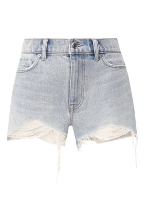 Женские джинсовые шорты DENIM X ALEXANDER WANG голубого цвета по цене 21600 руб., арт. 4DC2194518 | Фото 1 Женские джинсовые шорты DENIM X ALEXANDER WANG голубого цвета, арт. 4DC2194518 | Фото 1