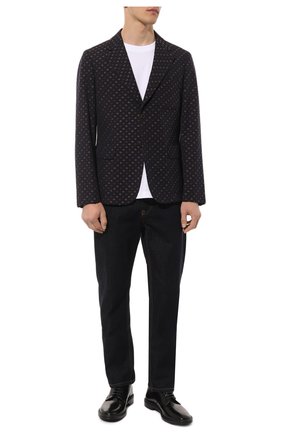 Мужской кожаные дерби DOLCE & GABBANA черного цвета по цене 62500 руб., арт. A10471/AA384 | Фото 2 Мужской кожаные дерби DOLCE & GABBANA черного цвета, арт. A10471/AA384 | Фото 2