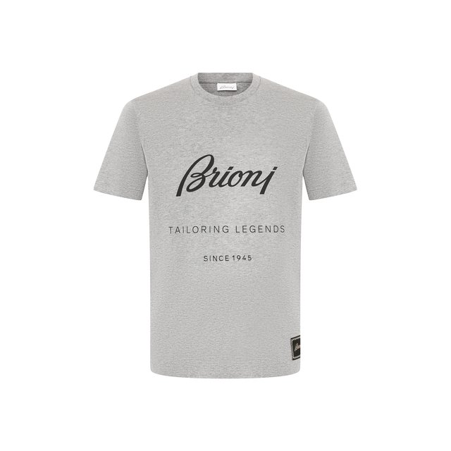 Хлопковая футболка Brioni 10397082