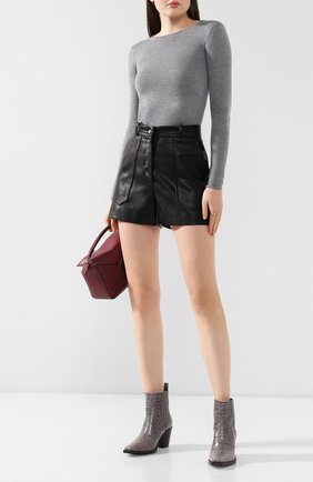 Женская шерстяной пуловер STELLA MCCARTNEY серого цвета по цене 32250 руб., арт. 573722/S1735 | Фото 2 Женская шерстяной пуловер STELLA MCCARTNEY серого цвета, арт. 573722/S1735 | Фото 2