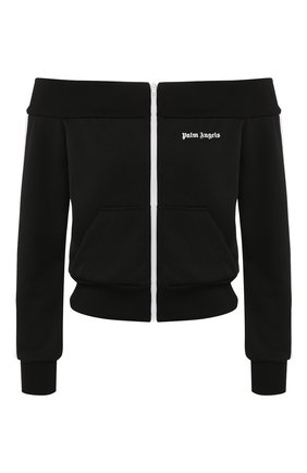 Женский кардиган PALM ANGELS черно-белого цвета по цене 29650 руб., арт. PWBD010E193840021001 | Фото 1 Женский кардиган PALM ANGELS черно-белого цвета, арт. PWBD010E193840021001 | Фото 1