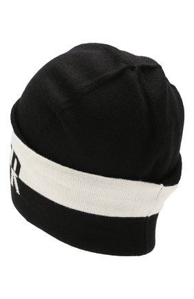 Детского шерстяная шапка MONCLER ENFANT черного цвета по цене 9700 руб., арт. E2-954-99240-00-A9195 | Фото 2 Детского шерстяная шапка MONCLER ENFANT черного цвета, арт. E2-954-99240-00-A9195 | Фото 2