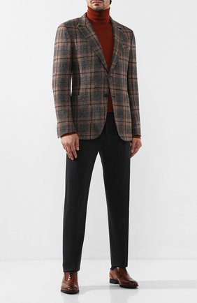 Мужской шерстяной пиджак ZEGNA COUTURE бежевого цвета по цене 360500 руб., арт. 658N06/12STN0 | Фото 2 Мужской шерстяной пиджак ZEGNA COUTURE бежевого цвета, арт. 658N06/12STN0 | Фото 2 (Рукава: Длинные; Материал подклада: Хлопок; Материал внешний: Шерсть; Длина (для топов): Стандартные; 1-2-бортные: Однобортные; Пиджаки М: Прямой; Стили: Классический, Ретро; Случай: Коктейльный; Статус проверки: Проверена категория)