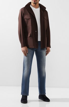 Мужские джинсы BRIONI голубого цвета по цене 59950 руб., арт. SPNJ0P/08D14/STELVI0 | Фото 2 Мужские джинсы BRIONI голубого цвета, арт. SPNJ0P/08D14/STELVI0 | Фото 2 (Длина (брюки, джинсы): Стандартные; Материал внешний: Хлопок, Деним; Статус проверки: Проверено; Силуэт М (брюки): Прямые)