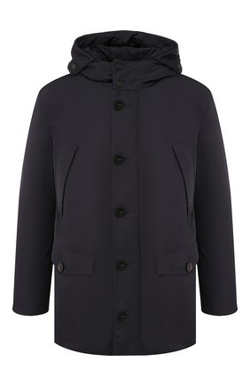 Мужская пуховая парка GIORGIO ARMANI темно-синего цвета по цене 184000 руб., арт. 9WG0C027/T0118 | Фото 1 Мужская пуховая парка GIORGIO ARMANI темно-синего цвета, арт. 9WG0C027/T0118 | Фото 1