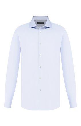 Мужская хлопковая сорочка CORNELIANI синего цвета по цене 22900 руб., арт. 84P150-9811211/00 | Фото 1 Мужская хлопковая сорочка CORNELIANI синего цвета, арт. 84P150-9811211/00 | Фото 1 (Длина (для топов): Стандартные; Материал внешний: Хлопок; Статус проверки: Проверено, Проверена категория; Мужское Кросс-КТ: Сорочка-одежда; Рукава: Длинные; Принт: Однотонные; Случай: Формальный; Рубашки М: Под запонки; Манжеты: Под запонки; Воротник: Акула)