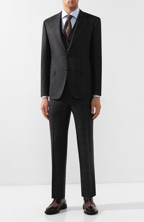 Мужская хлопковая сорочка CORNELIANI синего цвета по цене 22900 руб., арт. 84P150-9811211/00 | Фото 2 Мужская хлопковая сорочка CORNELIANI синего цвета, арт. 84P150-9811211/00 | Фото 2 (Длина (для топов): Стандартные; Материал внешний: Хлопок; Статус проверки: Проверено, Проверена категория; Мужское Кросс-КТ: Сорочка-одежда; Рукава: Длинные; Принт: Однотонные; Случай: Формальный; Рубашки М: Под запонки; Манжеты: Под запонки; Воротник: Акула)