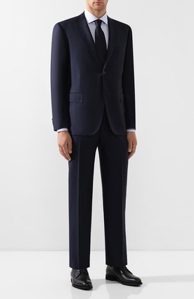 Мужская хлопковая сорочка CORNELIANI темно-синего цвета по цене 19550 руб., арт. 84P100-9811269/00 | Фото 2 Мужская хлопковая сорочка CORNELIANI темно-синего цвета, арт. 84P100-9811269/00 | Фото 2