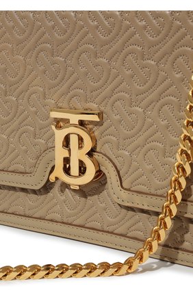 Женская сумка tb bag medium BURBERRY коричневого цвета по цене 179000 руб., арт. 8014932 | Фото 2 Женская сумка tb bag medium BURBERRY коричневого цвета, арт. 8014932 | Фото 2