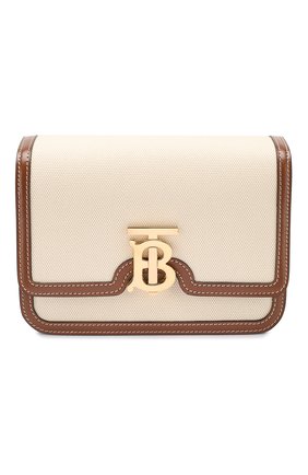 Женская сумка tb bag small BURBERRY бежевого цвета по цене 119000 руб., арт. 8014640 | Фото 1 Женская сумка tb bag small BURBERRY бежевого цвета, арт. 8014640 | Фото 1