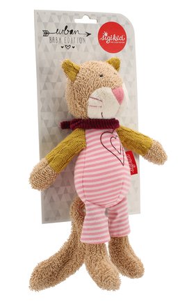 Детского игрушка котик SIGIKID разноцветного цвета по цене 2990 руб., арт. 39029 | Фото 2 Детского игрушка котик SIGIKID разноцветного цвета, арт. 39029 | Фото 2