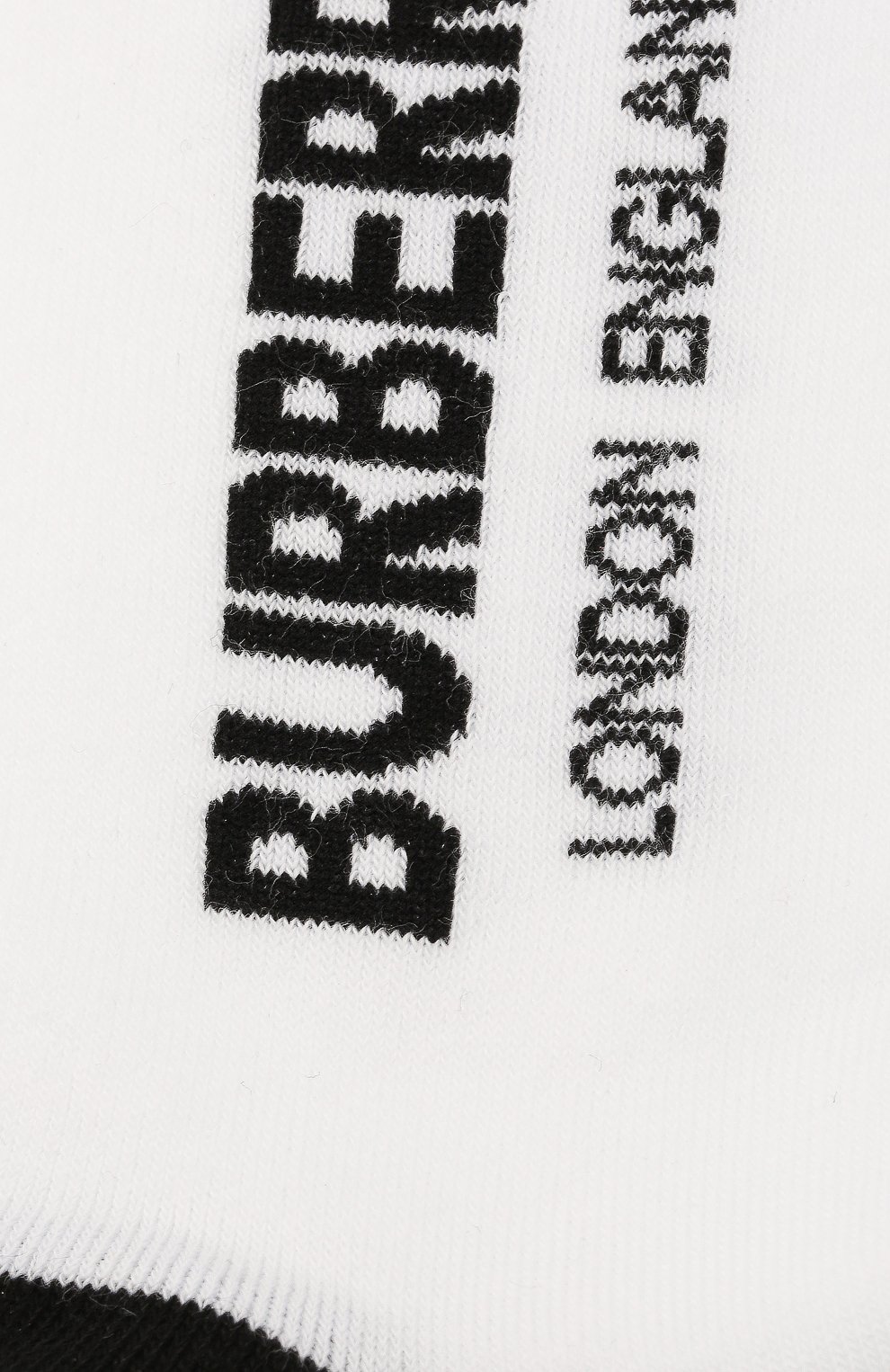 Детские хлопковые носки BURBERRY белого цвета по цене 3995 руб., арт. 8009430 | Фото 2 Детские хлопковые носки BURBERRY белого цвета, арт. 8009430 | Фото 2