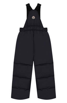 Детский пуховый комбинезон MONCLER ENFANT синего цвета по цене 29950 руб., арт. E2-954-14344-05-68352/8-10A | Фото 2 Детский пуховый комбинезон MONCLER ENFANT синего цвета, арт. E2-954-14344-05-68352/8-10A | Фото 2