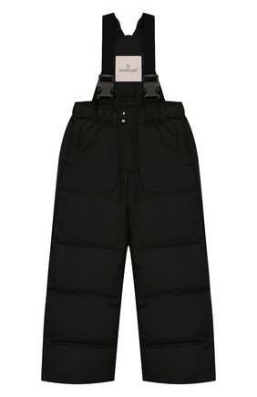Детский пуховый комбинезон MONCLER ENFANT черного цвета по цене 29950 руб., арт. E2-954-14344-05-68352/8-10A | Фото 1 Детский пуховый комбинезон MONCLER ENFANT черного цвета, арт. E2-954-14344-05-68352/8-10A | Фото 1