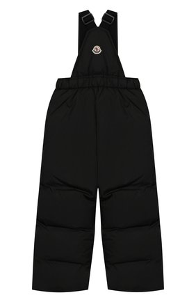 Детский пуховый комбинезон MONCLER ENFANT черного цвета по цене 29950 руб., арт. E2-954-14344-05-68352/8-10A | Фото 2 Детский пуховый комбинезон MONCLER ENFANT черного цвета, арт. E2-954-14344-05-68352/8-10A | Фото 2