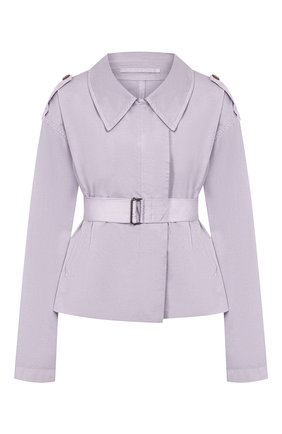 Женский хлопковый жакет DRIES VAN NOTEN сиреневого цвета по цене 52250 руб., арт. 192-30552-8288 | Фото 1 Женский хлопковый жакет DRIES VAN NOTEN сиреневого цвета, арт. 192-30552-8288 | Фото 1
