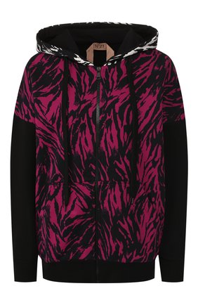 Женский хлопковый кардиган N21 фуксия цвета по цене 27400 руб., арт. 19I N2P0/E051/4206 | Фото 1 Женский хлопковый кардиган N21 фуксия цвета, арт. 19I N2P0/E051/4206 | Фото 1