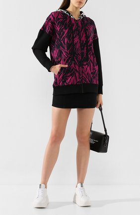 Женский хлопковый кардиган N21 фуксия цвета по цене 27400 руб., арт. 19I N2P0/E051/4206 | Фото 2 Женский хлопковый кардиган N21 фуксия цвета, арт. 19I N2P0/E051/4206 | Фото 2