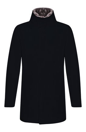 Мужской шерстяное пальто HERNO темно-синего цвета по цене 95250 руб., арт. CA0071U/39601 | Фото 1 Мужской шерстяное пальто HERNO темно-синего цвета, арт. CA0071U/39601 | Фото 1