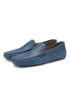 Мужские кожаные мокасины gommini TOD’S синего цвета по цене 32050 руб., арт. XXM0GW0S570NLK | Фото 1 Мужские кожаные мокасины gommini TOD’S синего цвета, арт. XXM0GW0S570NLK | Фото 1