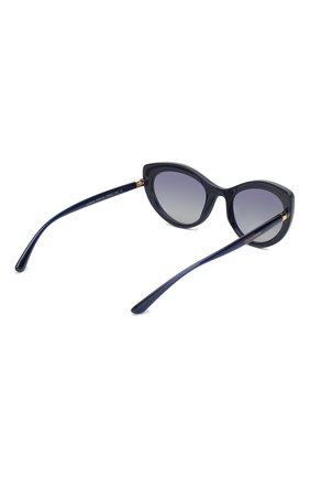 Женские солнцезащитные очки DOLCE & GABBANA синего цвета по цене 14500 руб., арт. 6124-30944L | Фото 4 Женские солнцезащитные очки DOLCE & GABBANA синего цвета, арт. 6124-30944L | Фото 4