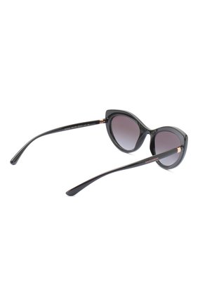 Женские солнцезащитные очки DOLCE & GABBANA черного цвета по цене 14500 руб., арт. 6124-501/8G | Фото 4 Женские солнцезащитные очки DOLCE & GABBANA черного цвета, арт. 6124-501/8G | Фото 4
