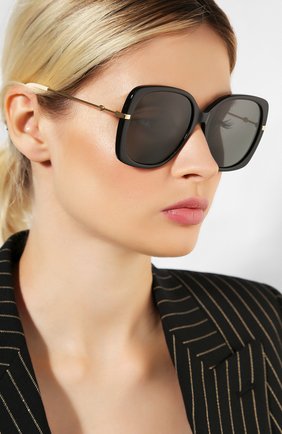 Женские солнцезащитные очки GUCCI черного цвета по цене 24900 руб., арт. GG0511 001 | Фото 2 Женские солнцезащитные очки GUCCI черного цвета, арт. GG0511 001 | Фото 2