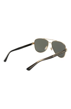 Мужские солнцезащитные очки GUCCI черного цвета по цене 21300 руб., арт. GG0528 001 | Фото 3 Мужские солнцезащитные очки GUCCI черного цвета, арт. GG0528 001 | Фото 3