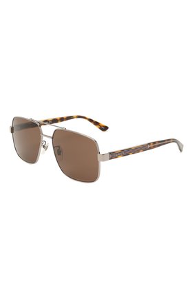 Мужские солнцезащитные очки GUCCI коричневого цвета по цене 21300 руб., арт. GG0529 002 | Фото 1 Мужские солнцезащитные очки GUCCI коричневого цвета, арт. GG0529 002 | Фото 1
