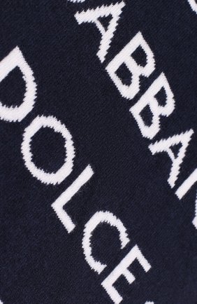 Детский шарф DOLCE & GABBANA синего цвета по цене 14050 руб., арт. LBKA24/JAMC9 | Фото 2 Детский шарф DOLCE & GABBANA синего цвета, арт. LBKA24/JAMC9 | Фото 2