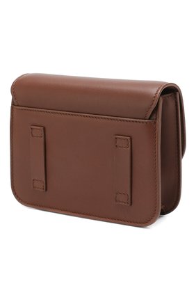 Женская поясная сумка flap pouch LORO PIANA коричневого цвета по цене 65300 руб., арт. FAI7095 | Фото 3 Женская поясная сумка flap pouch LORO PIANA коричневого цвета, арт. FAI7095 | Фото 3