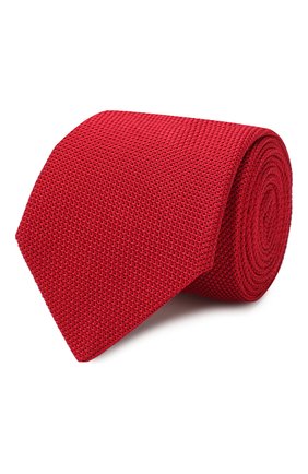 Мужской шелковый галстук LANVIN красного цвета по цене 10850 руб., арт. 1207/TIE | Фото 1 Мужской шелковый галстук LANVIN красного цвета, арт. 1207/TIE | Фото 1