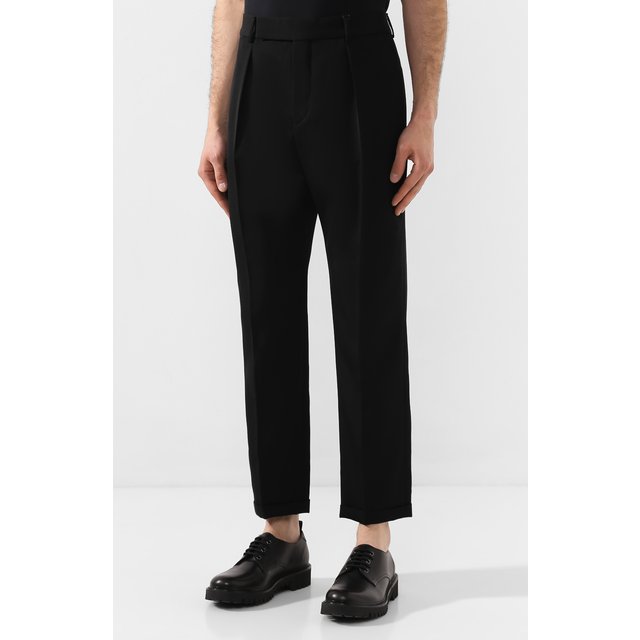 фото Шерстяные брюки saint laurent