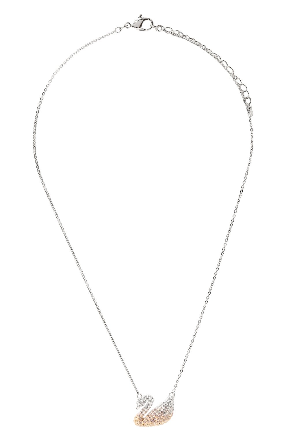 Женская кулон iconic swan SWAROVSKI серебряного цвета, арт. 5215034 | Фото 1 (Статус проверки: Требуются правки, Проверена категория; Материал: Металл)