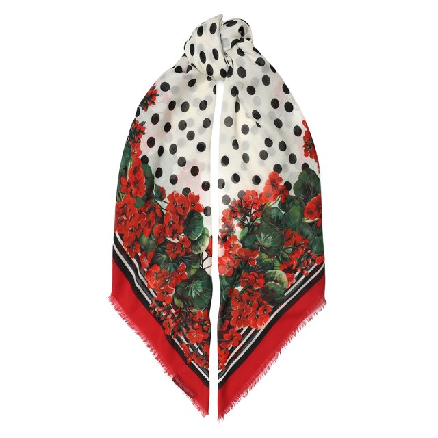 Платок из кашемира и шелка Dolce&Gabbana 10414380