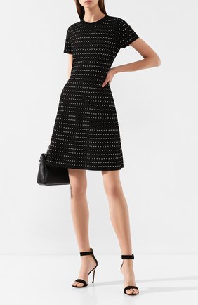 Женское платье MICHAEL MICHAEL KORS черного цвета по цене 31300 руб., арт. MU98YWC5ZV | Фото 2 Женское платье MICHAEL MICHAEL KORS черного цвета, арт. MU98YWC5ZV | Фото 2