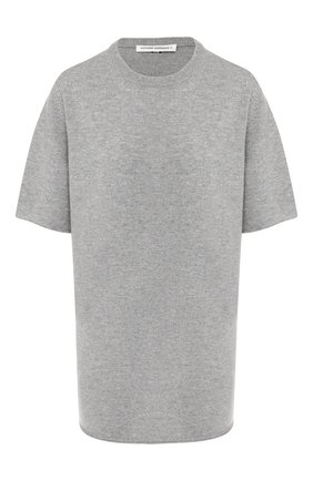 Женская кашемировая футболка EXTREME CASHMERE серого цвета по цене 21600 руб., арт. 064/TSHIRT | Фото 1 Женская кашемировая футболка EXTREME CASHMERE серого цвета, арт. 064/TSHIRT | Фото 1
