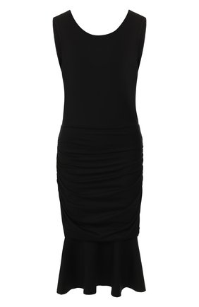 Женское платье из вискозы DIANE VON FURSTENBERG черного цвета по цене 41300 руб., арт. 13131DVF | Фото 1 Женское платье из вискозы DIANE VON FURSTENBERG черного цвета, арт. 13131DVF | Фото 1