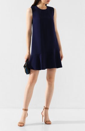 Женское платье DIANE VON FURSTENBERG синего цвета по цене 25050 руб., арт. 13056DVF | Фото 2 Женское платье DIANE VON FURSTENBERG синего цвета, арт. 13056DVF | Фото 2