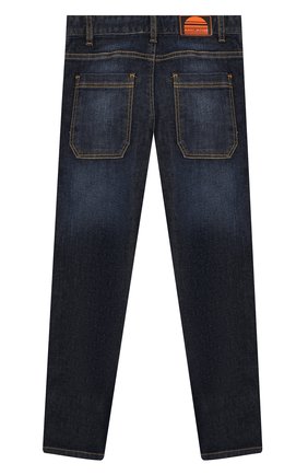 Детские джинсы с лампасами MARC JACOBS (THE) синего цвета по цене 8670 руб., арт. W24202 | Фото 2 Детские джинсы с лампасами MARC JACOBS (THE) синего цвета, арт. W24202 | Фото 2